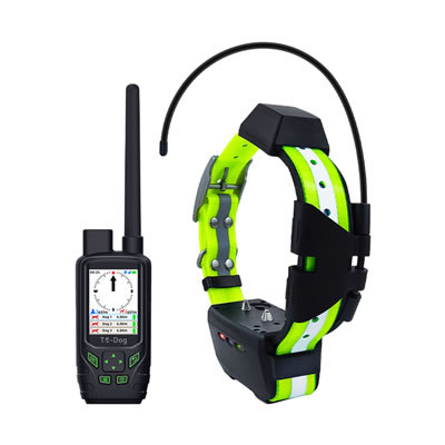 Waterproof dog gps tracker collar with training function and Barking sound monitoring for hunting do