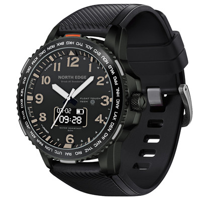 FLOAT Men's Outdoor Sports Bluetooth Watch Pedometer Compass Multifunction