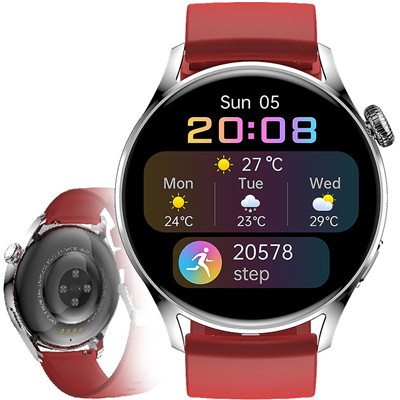 Q3 Smart watch with AMOLED screen that can make and receive calls, customizable dial, multi-function