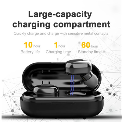 L13 Bluetooth headset with charging box version 5.0 true wireless stereo new private model binaural