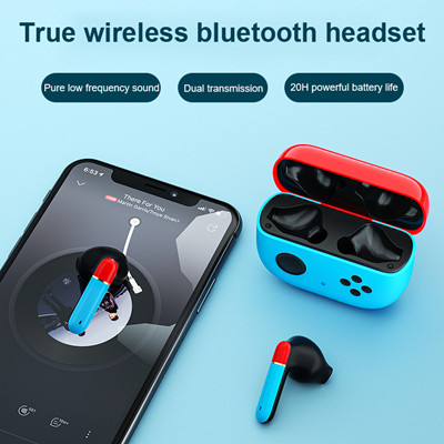 F2 touch stereo wireless bluetooth headset with charging compartment