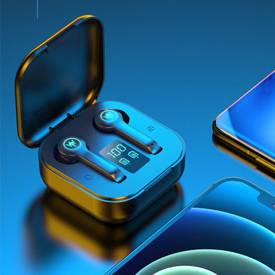 New L10 TWS wireless binaural touch digital display breathing light HiFi sound quality Bluetooth hea
