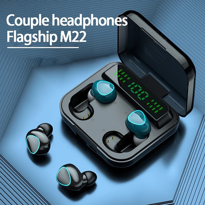 New M22 TWS binaural wireless sports bluetooth headset