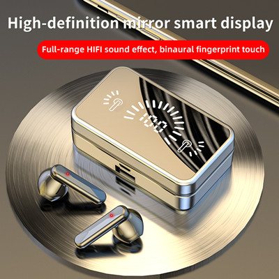 S20 Mirror Wireless Bluetooth Headset 5.2 Dual In-Ear Power Bank
