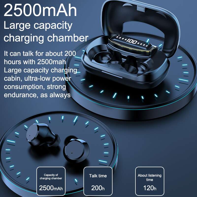 T9 mini bluetooth headset wireless in-ear smart super long battery life