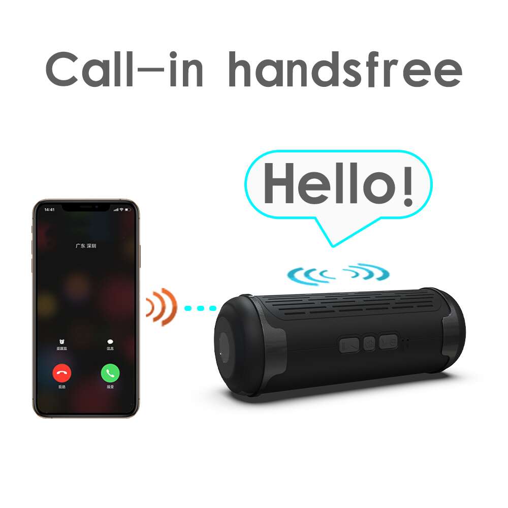 Outdoor portable Bluetooth or plug-in card flashlight stereo