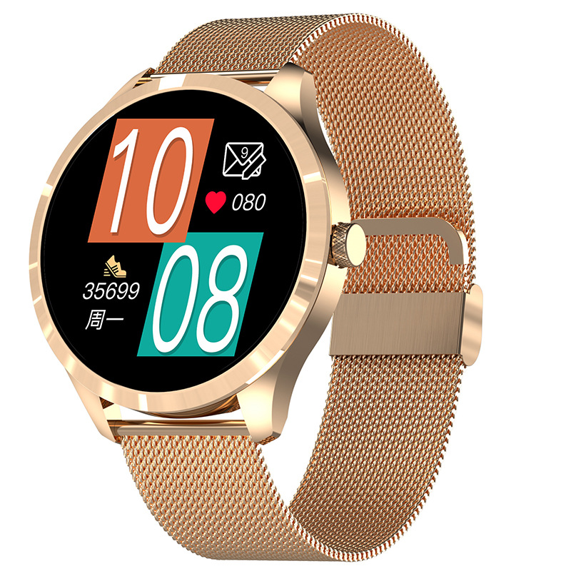 Dual strap Q9L smart watch full circle full touch screen 1.28 inch exercise blood pressure heart rat