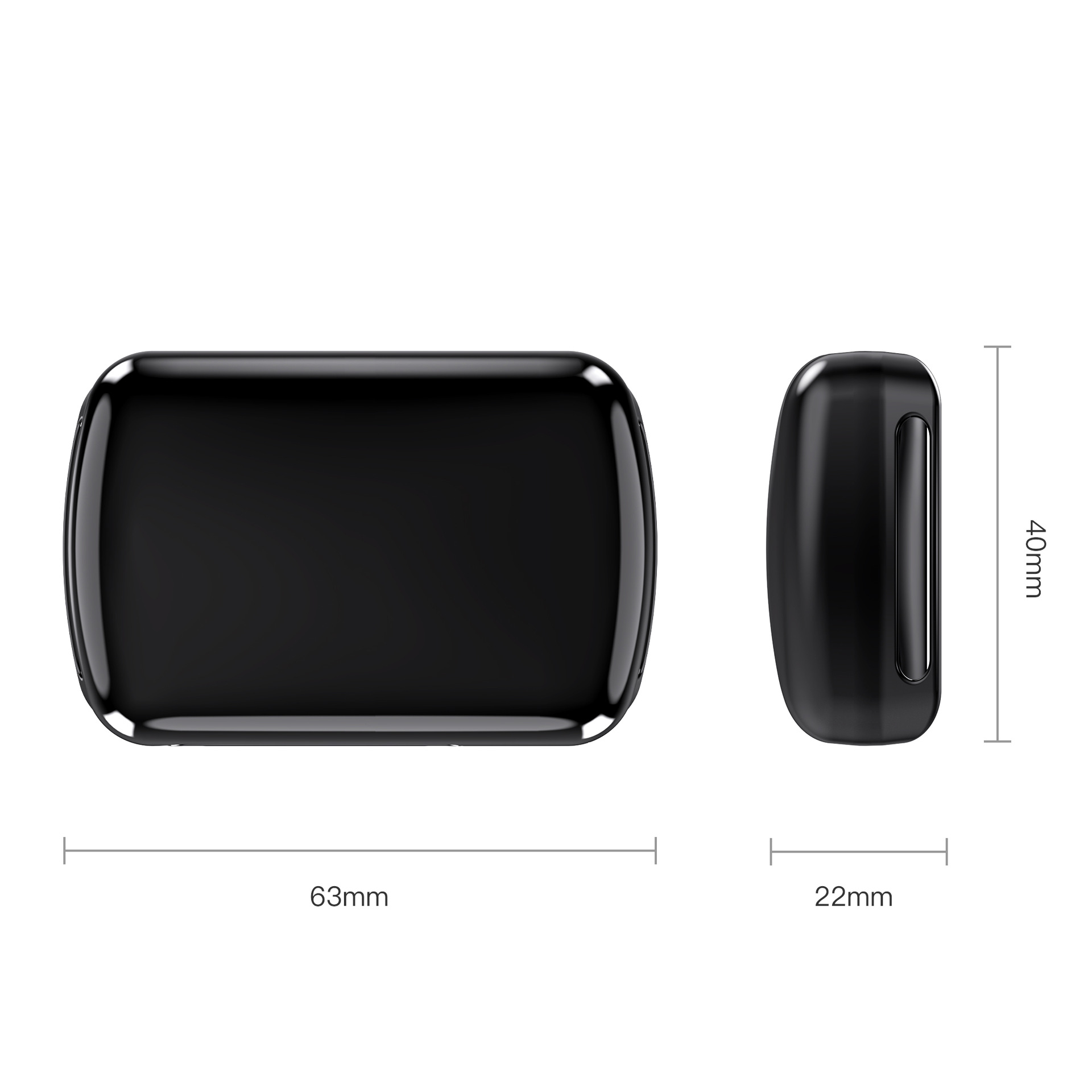 M10 pet tracker dimensions