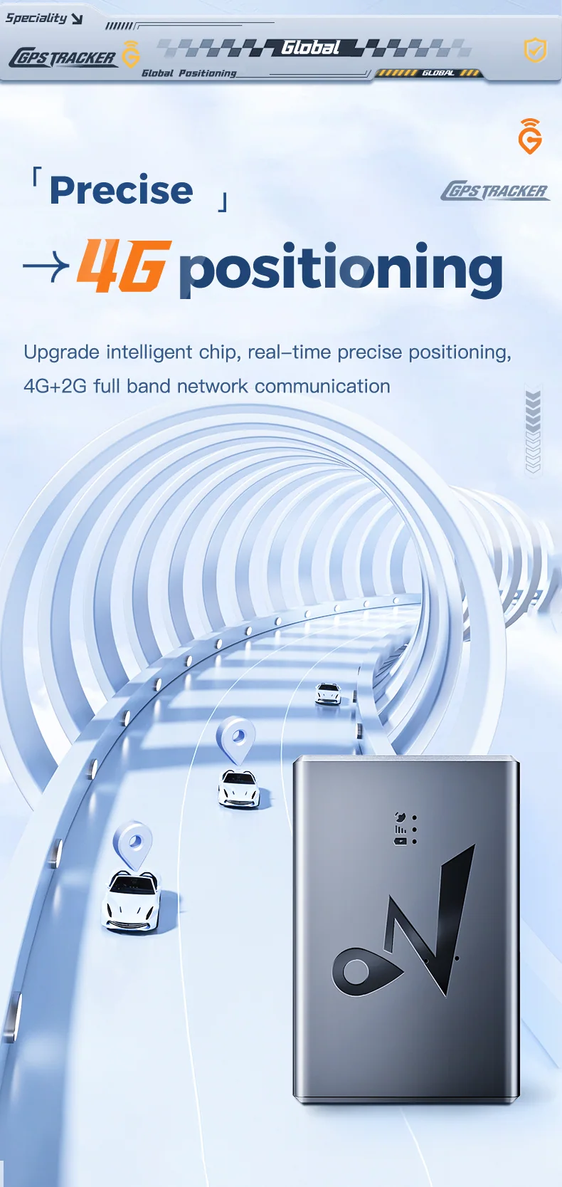Q10 English product visual explaining 4G positioning
