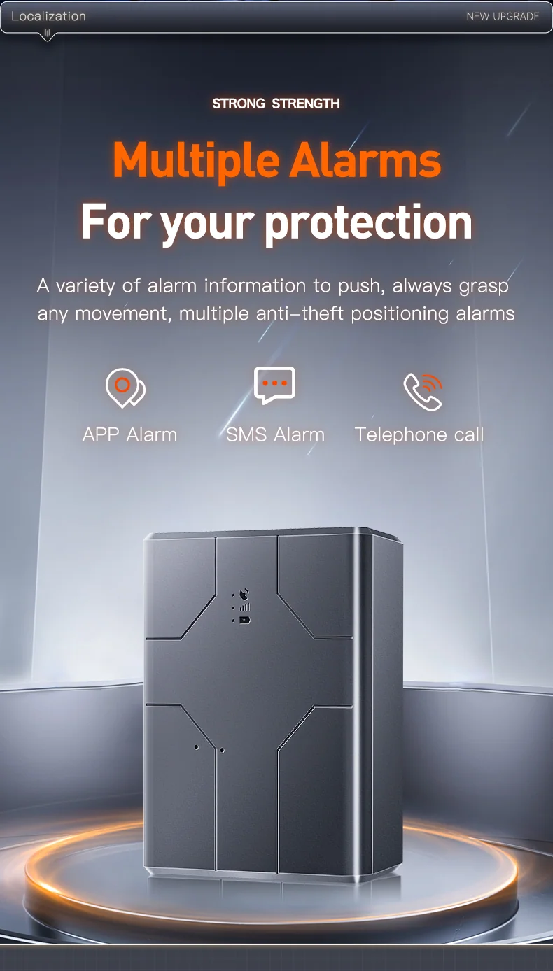 Q16 English product visual showing configurable alerts